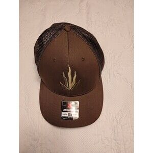 1 New Richardson 115 Low Pro Mesh Back Cap Hat Brown MD/LG